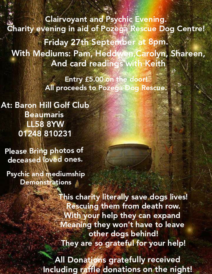 Join us for a Medium Night on Friday 27th September 2019